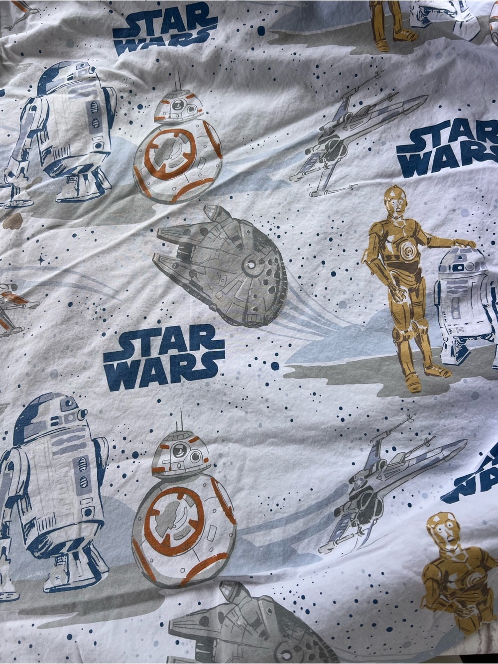Star Wars Pottery Bark Kids Twin Fitted sheet